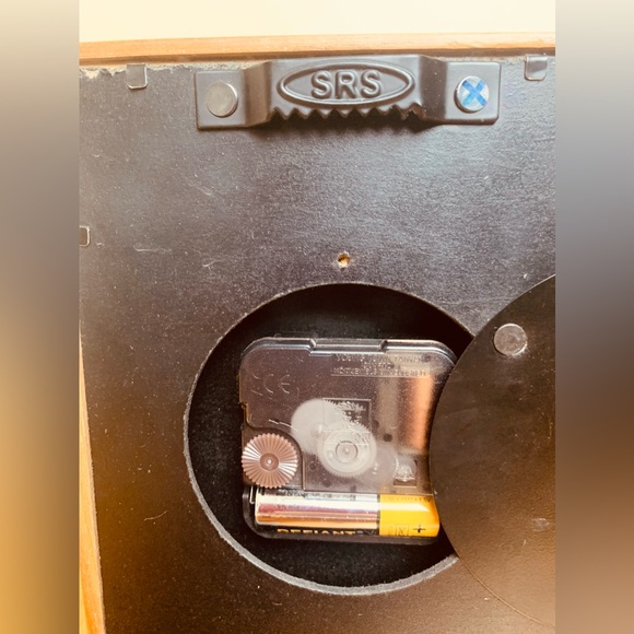 Decorative Wood Ethnic Clock Bombay India - Picture 4 of 8